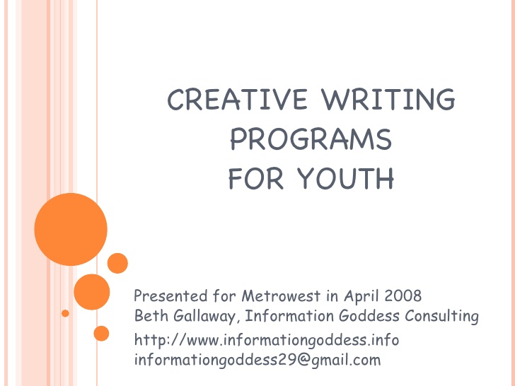 Poetry Programs For Youth